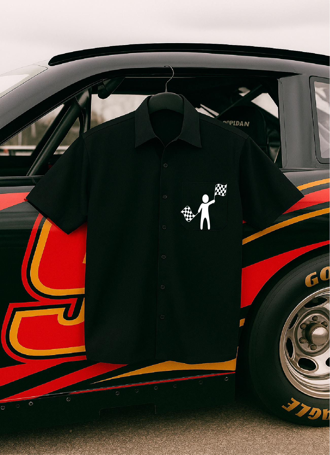 Money and Motor Work Shirt