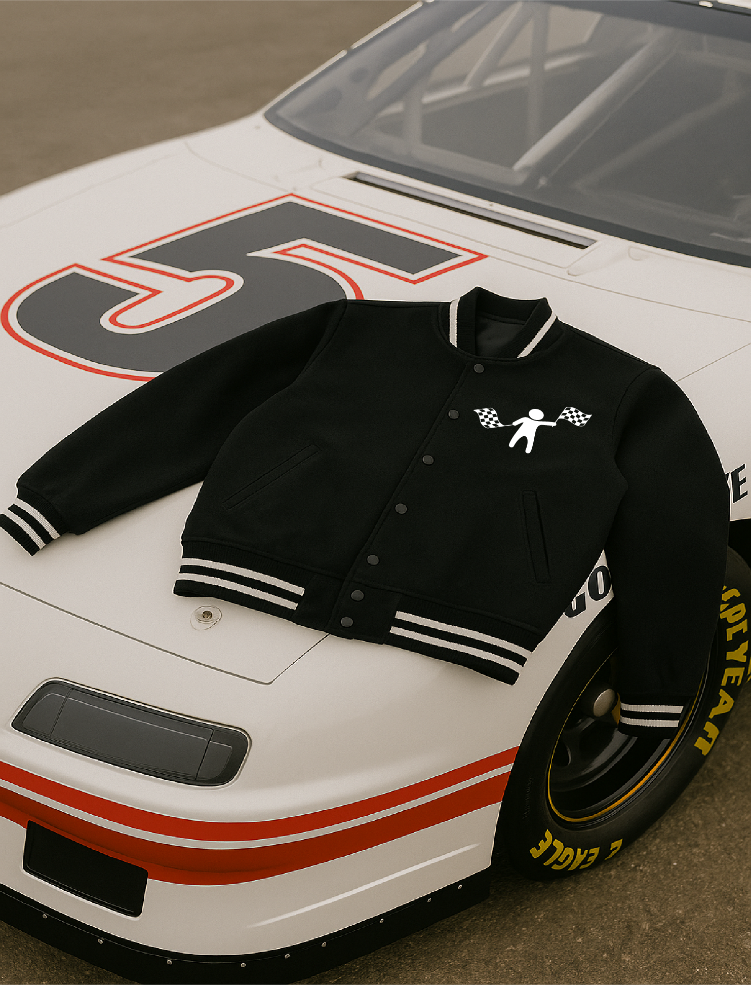 Money & Motor Race Track Jacket