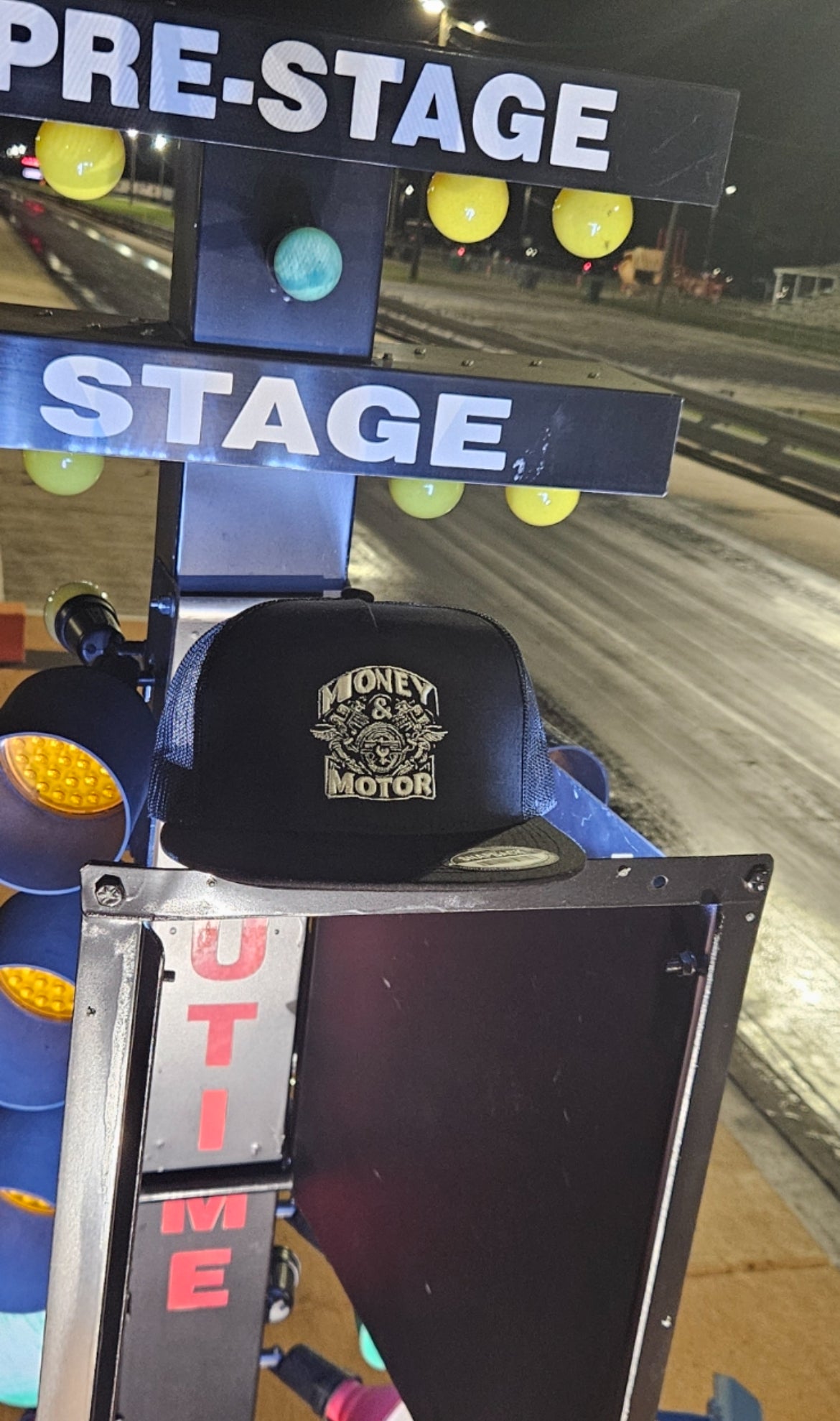 Money & Motor Trucker Cap
