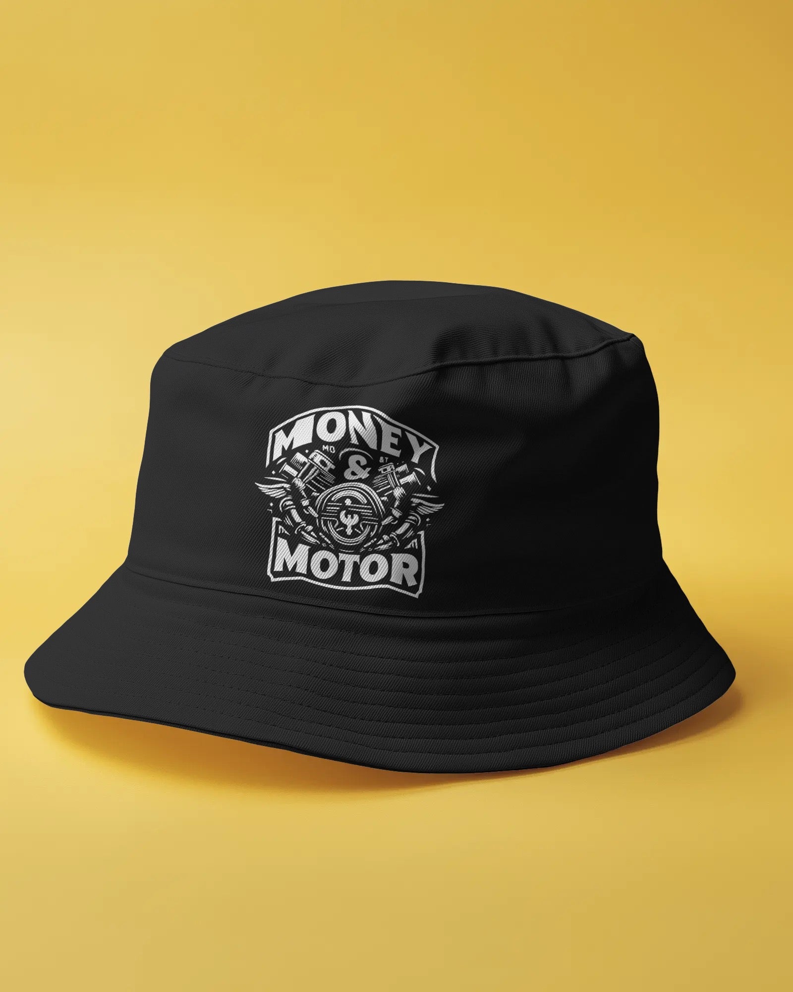 MONEY & MOTOR BUCKET HAT