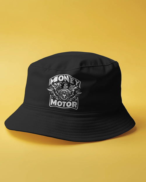 MONEY & MOTOR BUCKET HAT