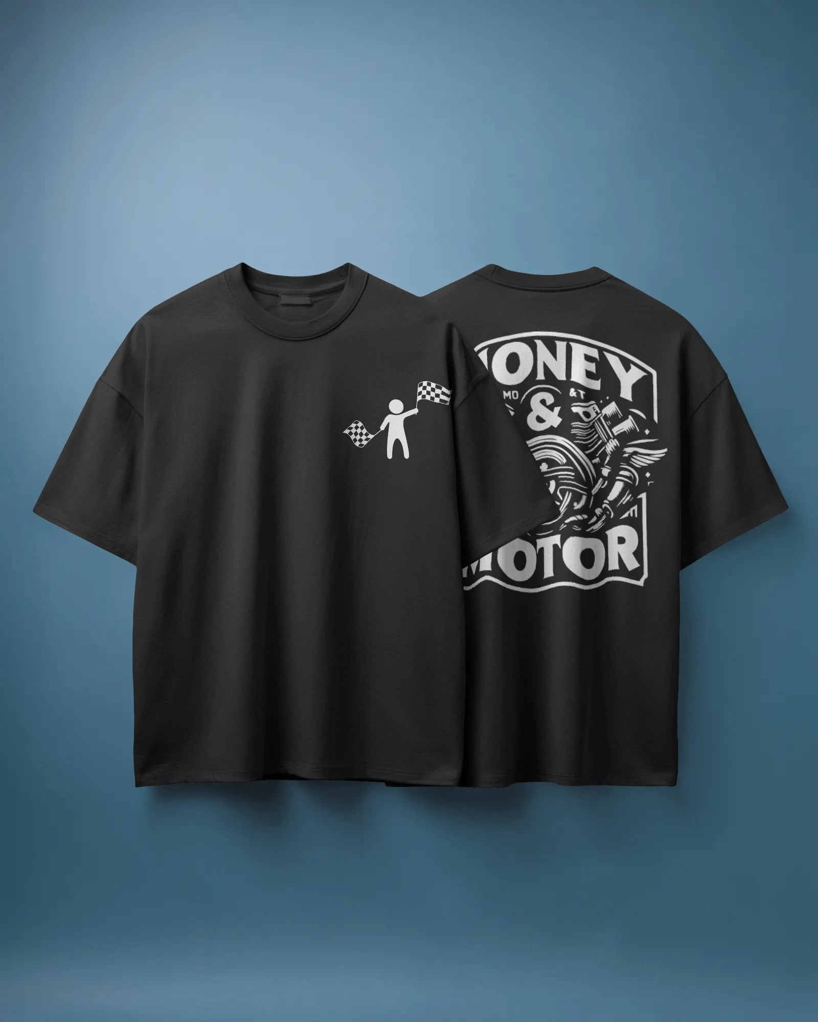Money & Motor Classic 2 Sided T-Shirt