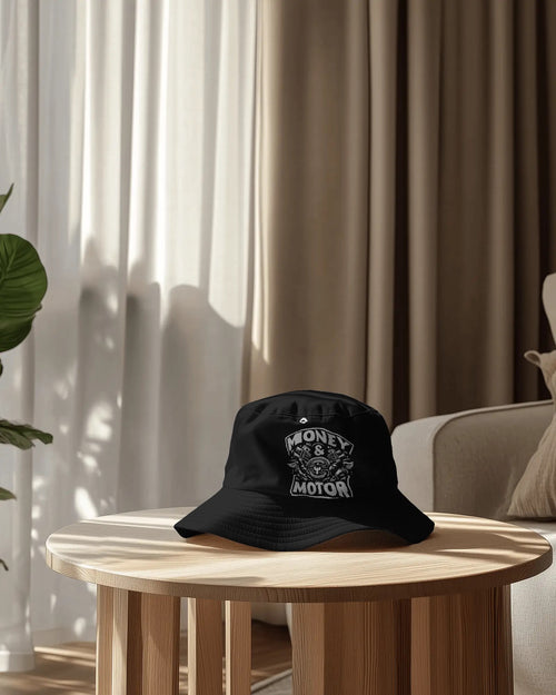 MONEY & MOTOR BUCKET HAT